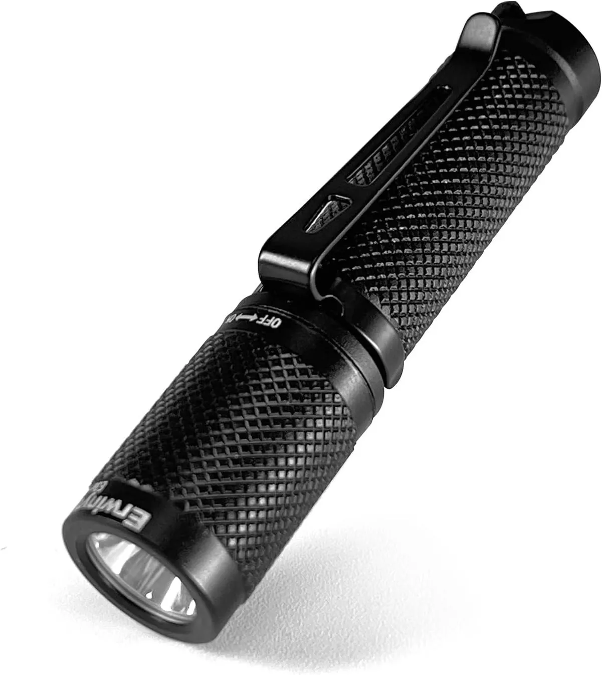 Mini LED Flashlight, Bright Small Keychain Flashlight 180 Lumen, 5 Modes Handheld Flashlight with AAA Battery, EDC Pocket Flashlight with Clip for Home, Camping, Outdoor (Neutral White)