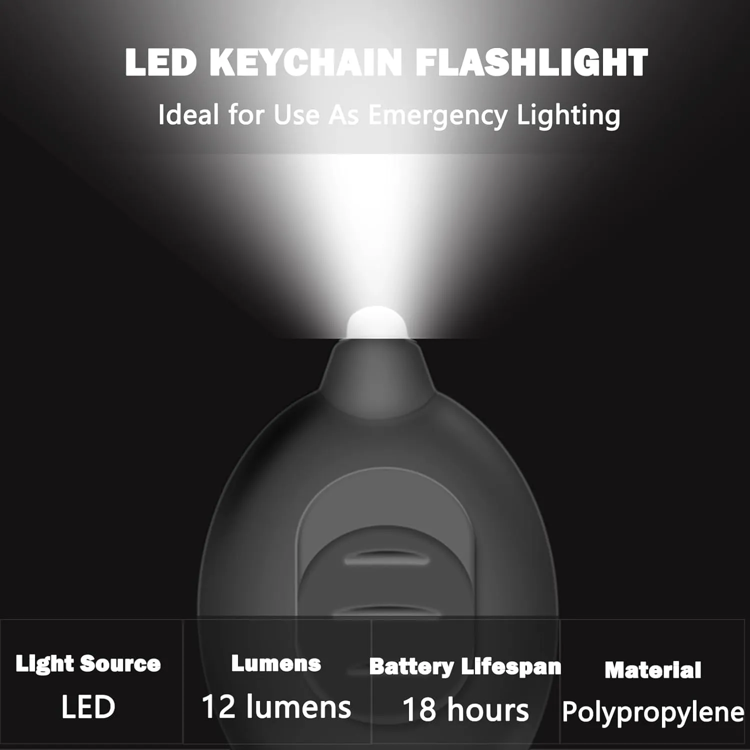 Mini LED Keychain Flashlights Ultra Bright and Compact Portable Keychain Flashlight, Small Emergency Flashlight for Outdoor and Everyday Use - Multicolor Shell (48PCS)