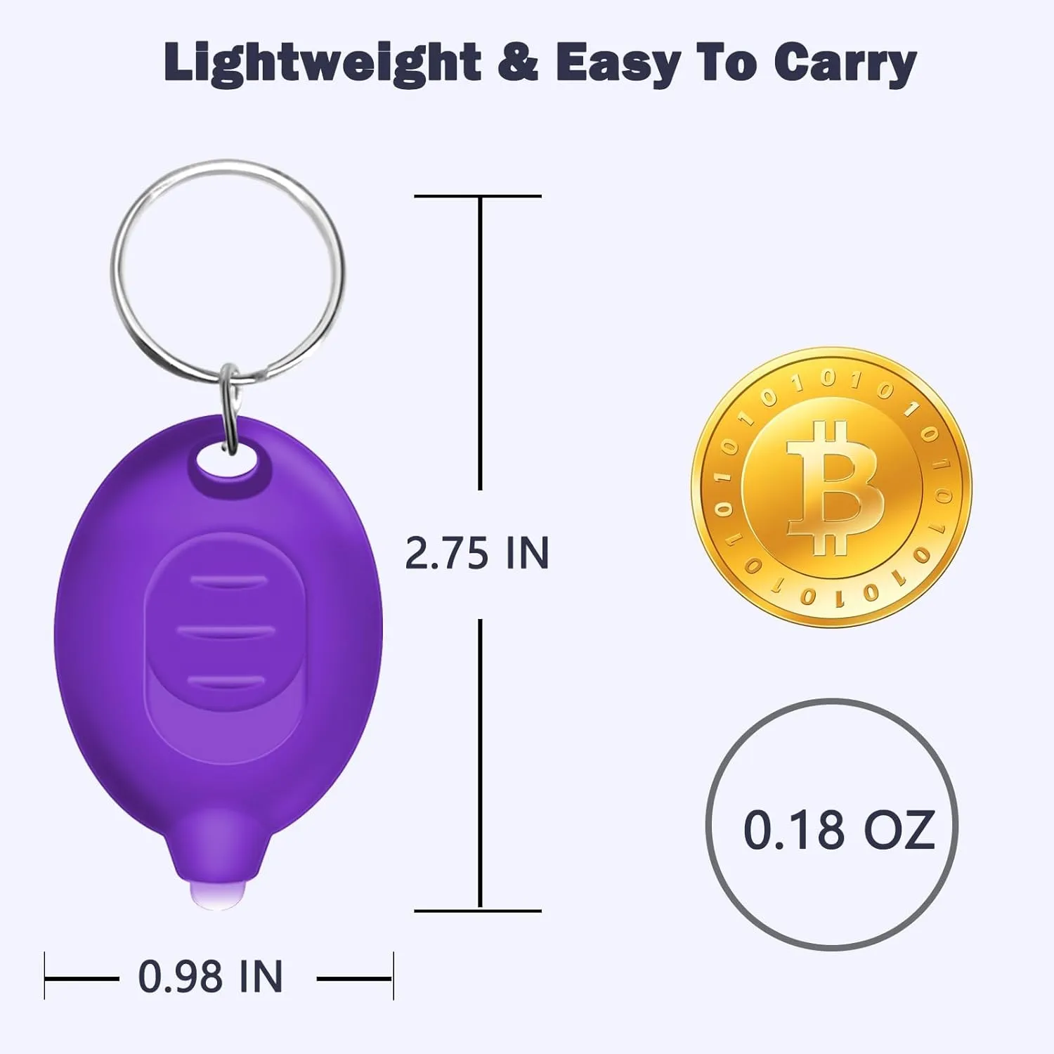 Mini UV Keychain Flashlight, Portable Black Light, 12 Lumen Ultra Bright Tiny Flashlight, Small Keychain Flashlight for Stain Detection & Scorpion Finder, Battery included (48PCS)