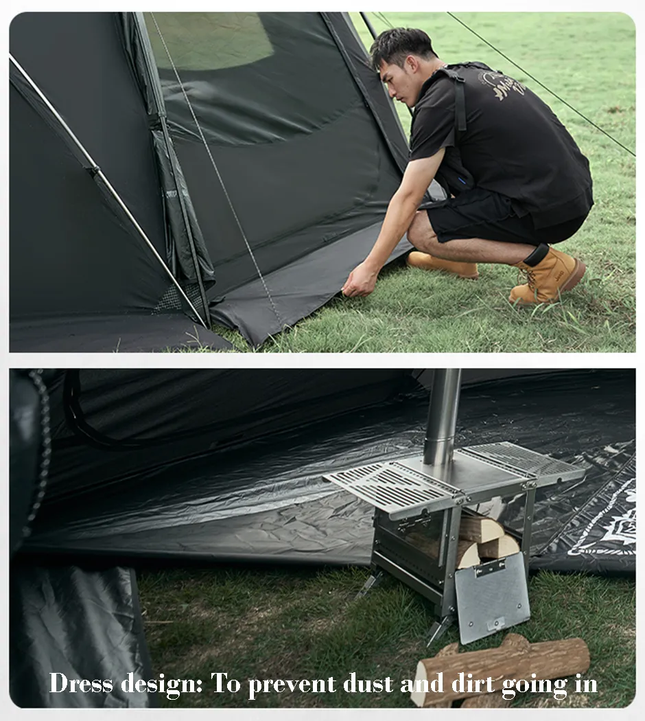 Mobi Garden Commander 245 6- 10 person - Black