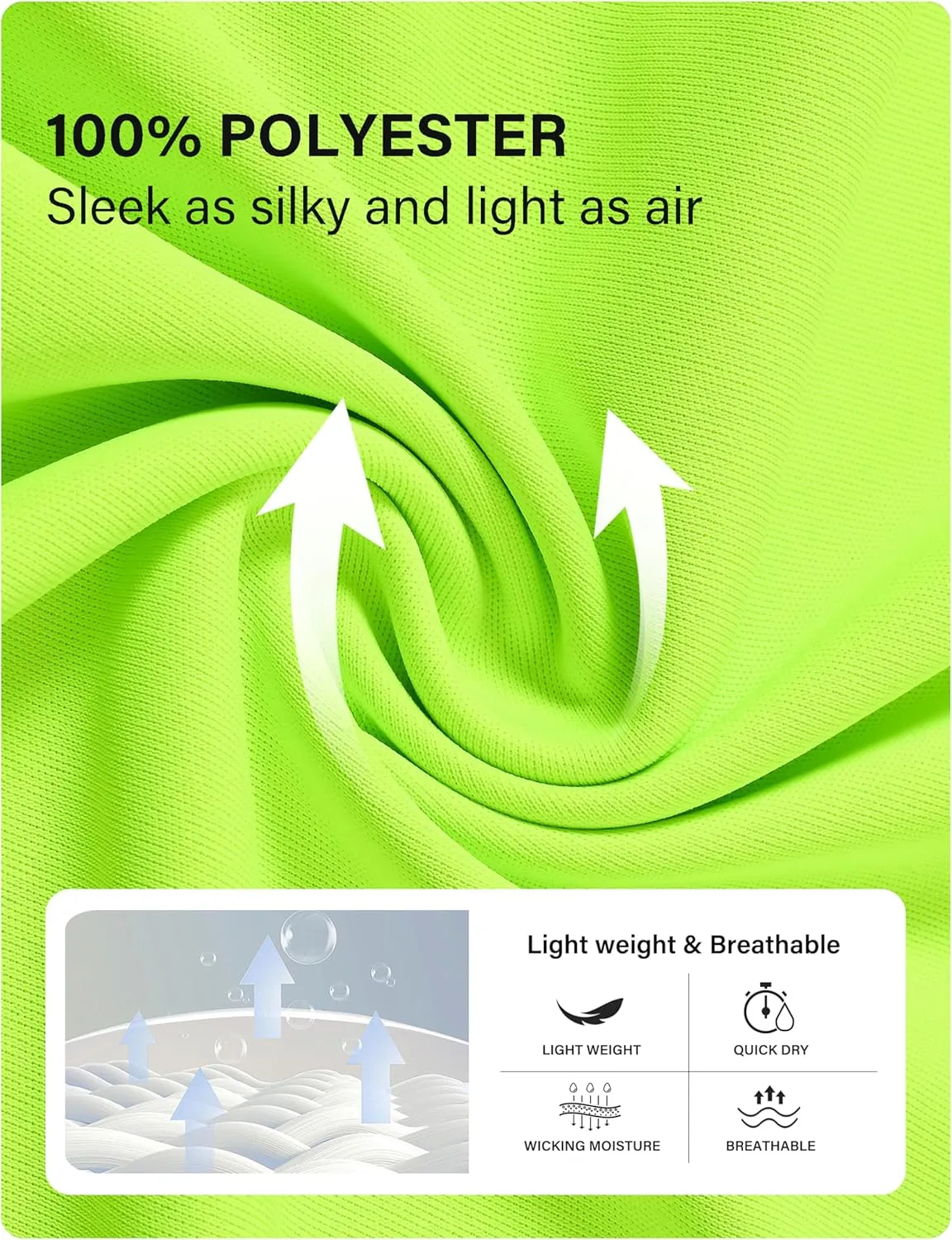 MoFiz Women's Short Sleeve Shirts UPF 50  Sun Shirt Crew Neck UV Hiking Athletic Workout Moisture Wicking Quick Dry T-Shirts