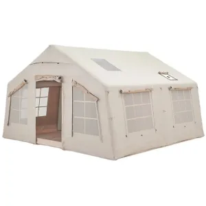 Mongolian Inflatable Event Tent - Waterproof 8-Person Air Tent for Outdoor Events & Glamping