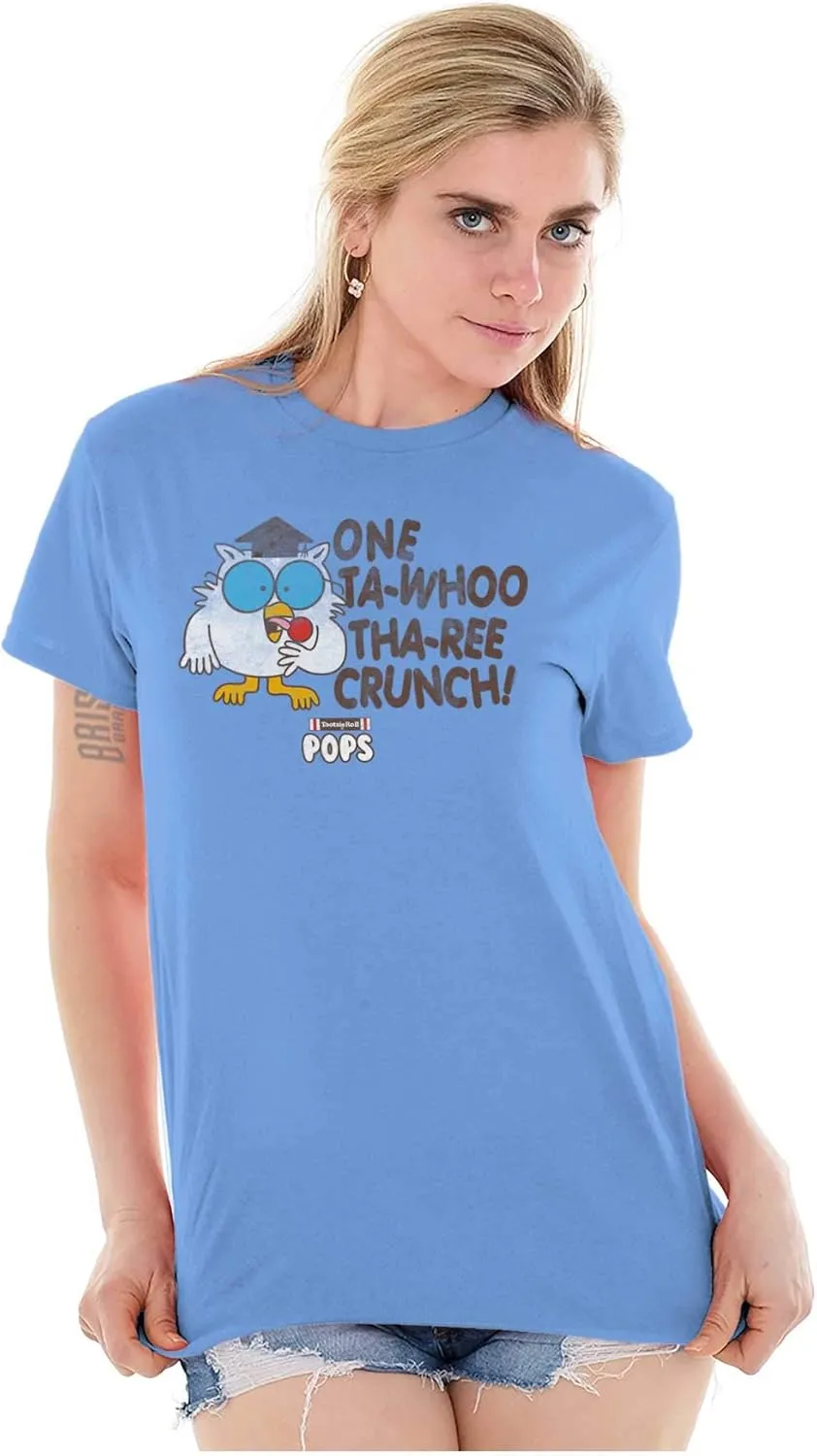 Mr Owl Tootsie Roll Pop Vintage Logo Graphic T Shirt Men or Women