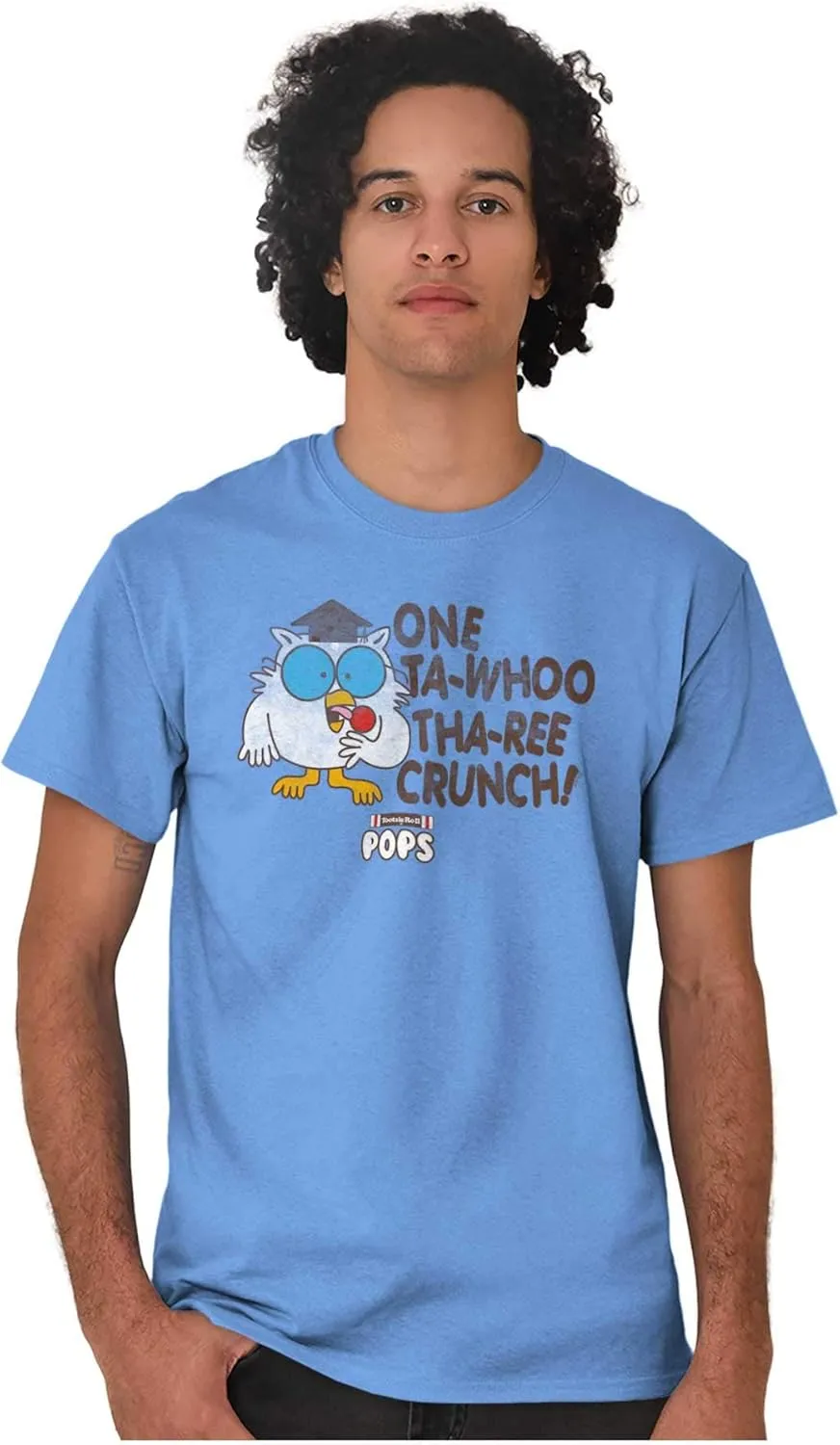 Mr Owl Tootsie Roll Pop Vintage Logo Graphic T Shirt Men or Women