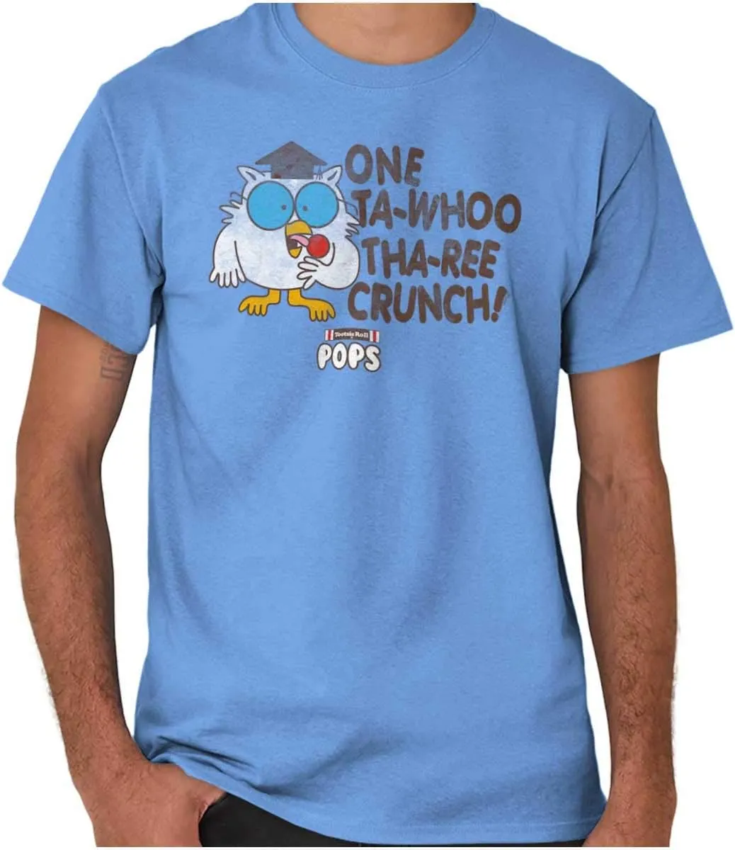 Mr Owl Tootsie Roll Pop Vintage Logo Graphic T Shirt Men or Women