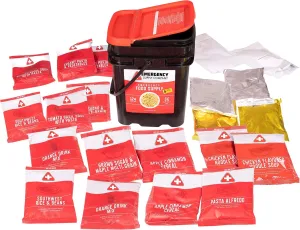 MRE Meals - 124-Serving Freeze Dried Emergency Food Supply - Ultimate Preparedness Pack, Multi Color