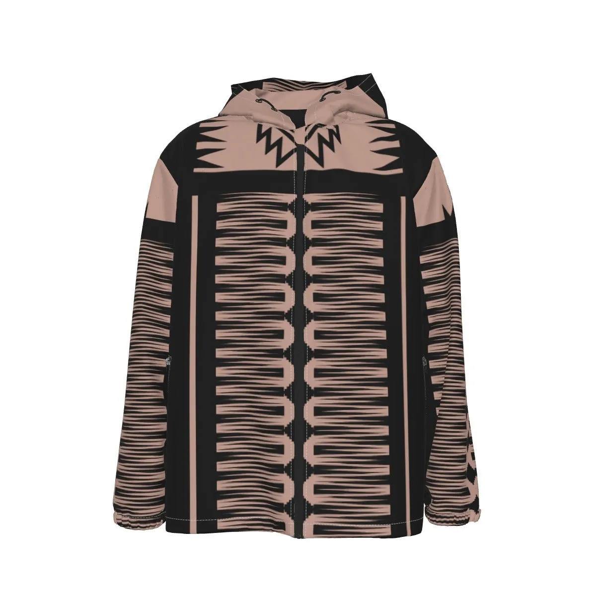Native Print Windproof Jacket