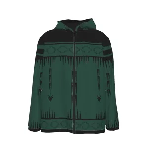Native Print Windproof Jacket