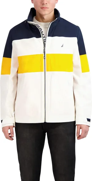 Nautica Men's Jacket – Waterproof & Windproof, Breathable, Coastal Sailing and Boating Adventures