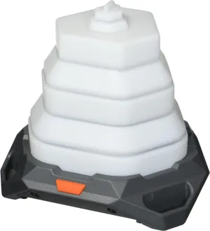 NEBO Galileo Air 1000 Collapsible Lantern, Powerful 1000 Lumen Rechargeable Lantern & Power Bank, One Size, Smoke Gray