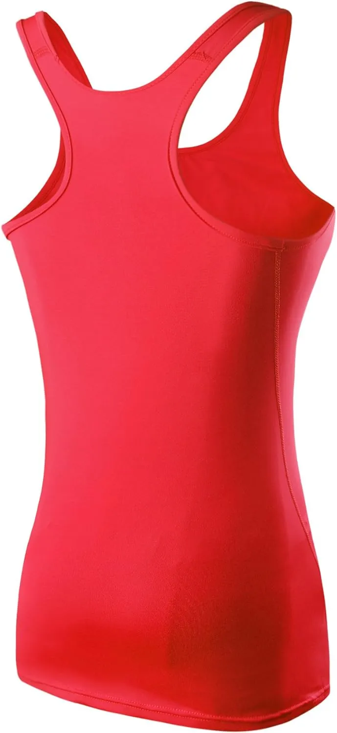 NELEUS Women's 3 Pack Compression Base Layer Dry Fit Tank Top