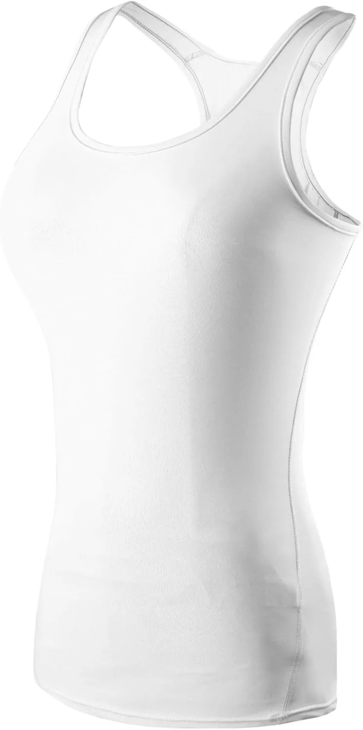 NELEUS Women's 3 Pack Compression Base Layer Dry Fit Tank Top