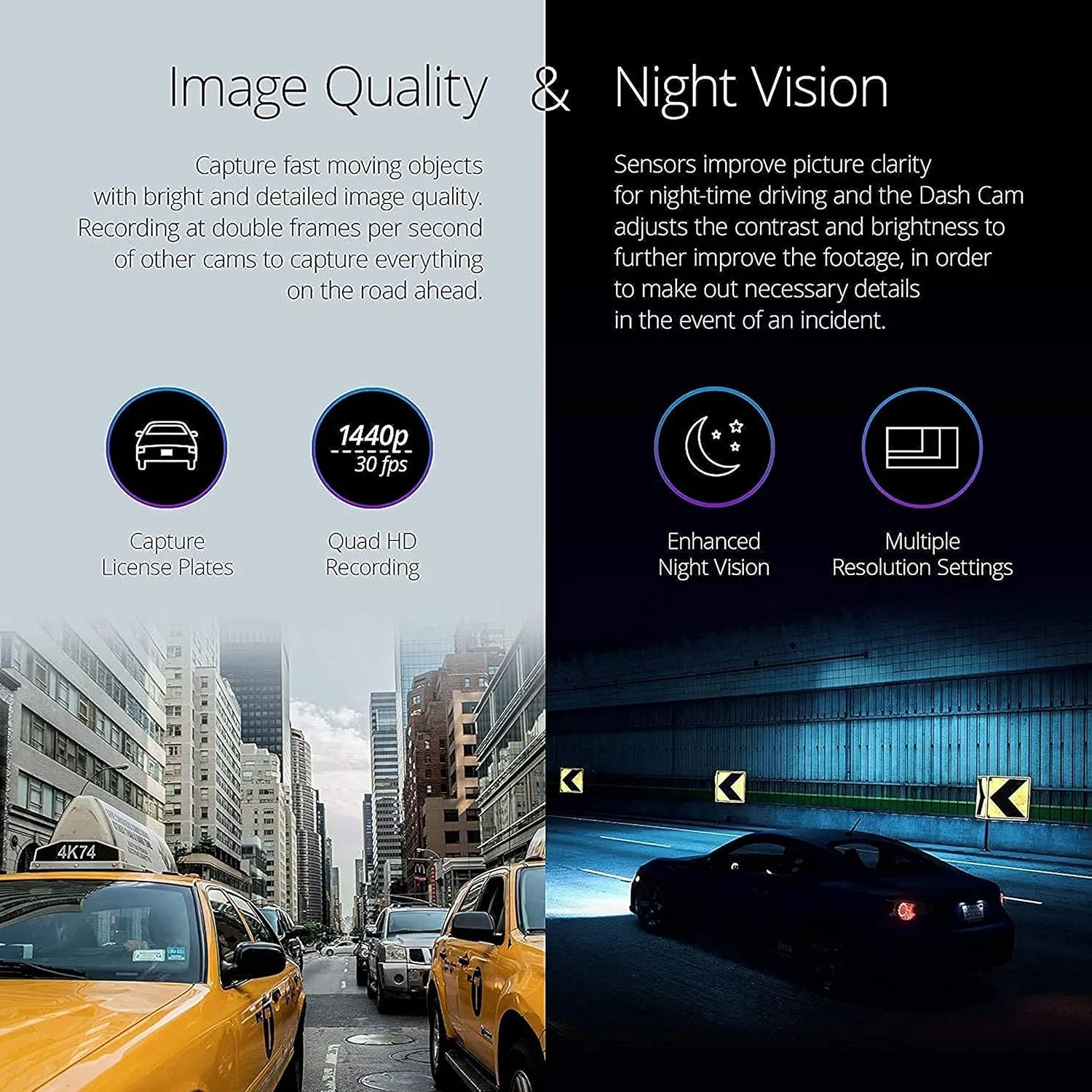 Nextbase 422GW Dash Cam Front   Rear Window Camera with 32GB SD Card - Full 1440p/30fps Quad HD Small in Car- WiFi Bluetooth GPS- Alexa Voice Control- Parking Mode Night Vision- 280/360 Degree Dual 6