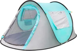 NIEH Camping Tents, Instant Pop Up Automatically Dome Tent | 2-3 Person Waterproof Sunscreen Portable Camping Tent | Outdoor Camping for Hiking,