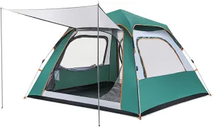 NIEH Dome Tents Automatic Instant Pop-up Tent with 2 Door, Windproof and Rainproof and Breathable for Outdoor Camping Hiking
