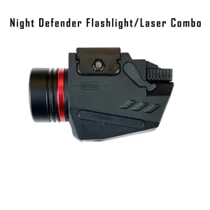 NIGHT DEFENDER FLASHLIGHT LASER COMBO