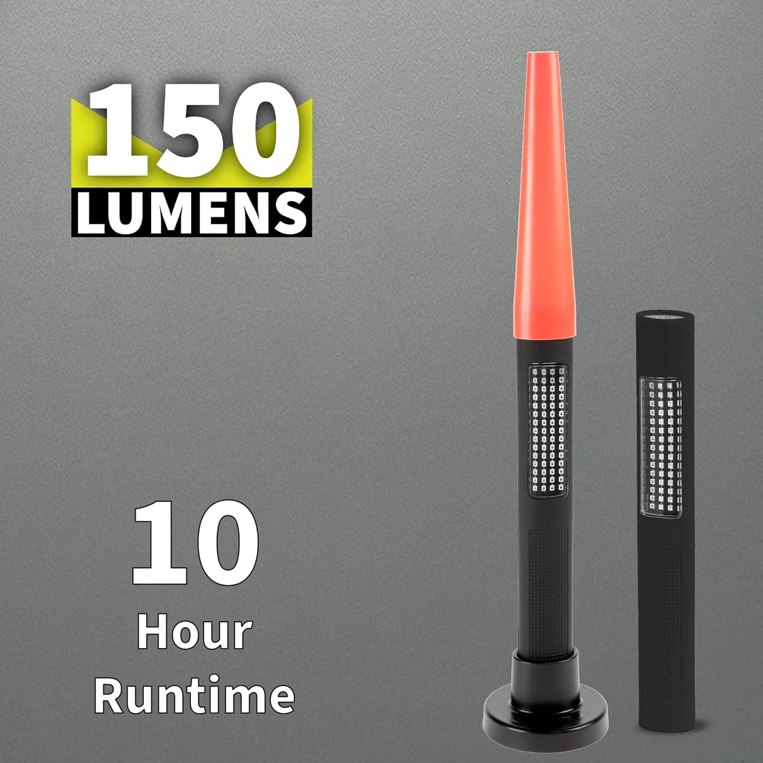 Nightstick NSP-1174-K01 LED Safety Light & Flashlight Combo Kit - White & Amber Floodlight