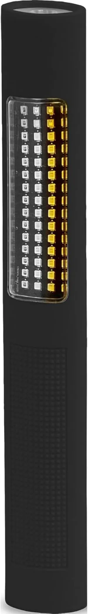 Nightstick NSP-1174 LED Safety Light & Flashlight - White & Amber Floodlight , Black