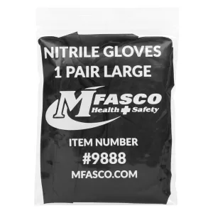 Nitrile Gloves Individual Pairs Large Size
