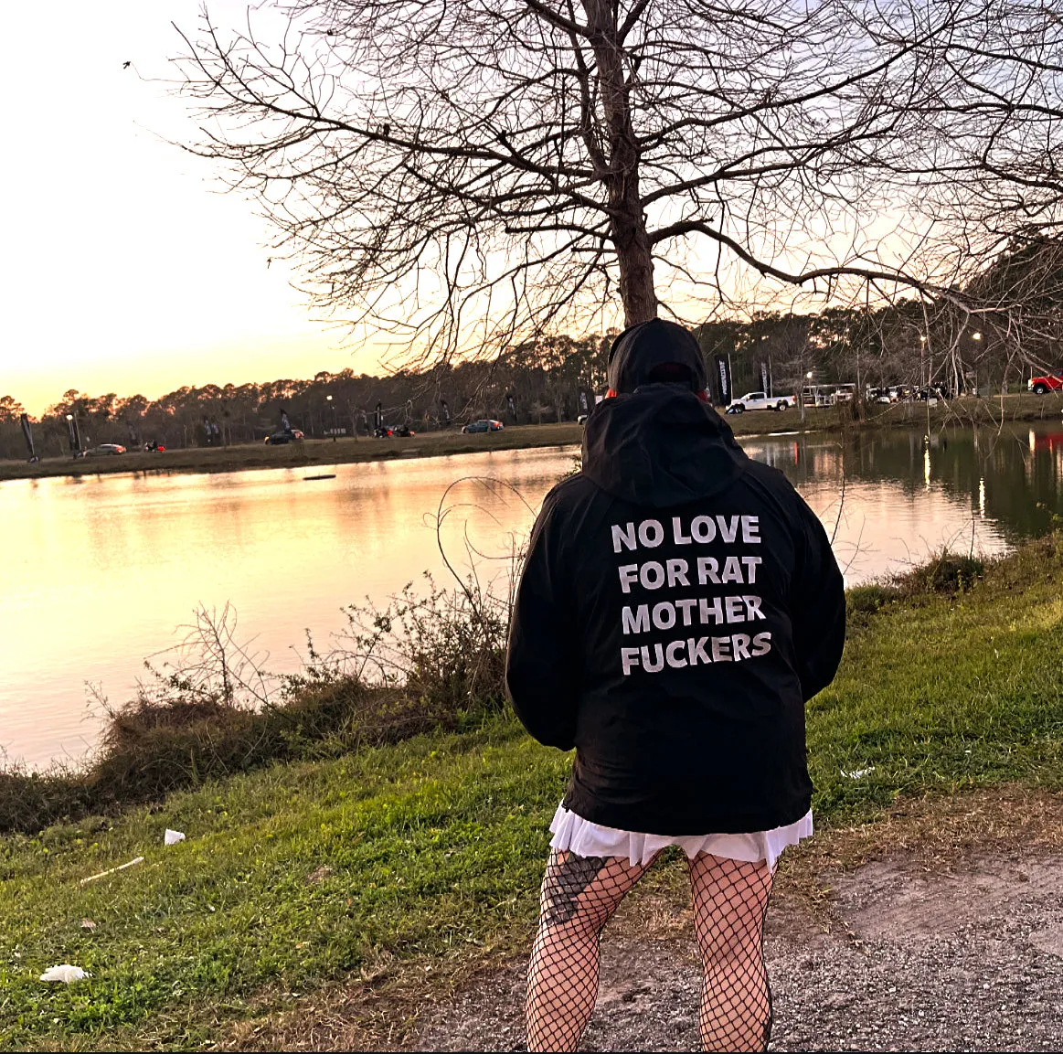 No love for rats windbreaker