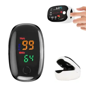 Non Invasive for Oxygen Meter, 2025 Upgrade Glucose monitor no pricking glucose meters, Sporty Non-Invasive Laser Blood Oxygen Meter, Blood Sugar Monitors for Home or Outdoor Use
