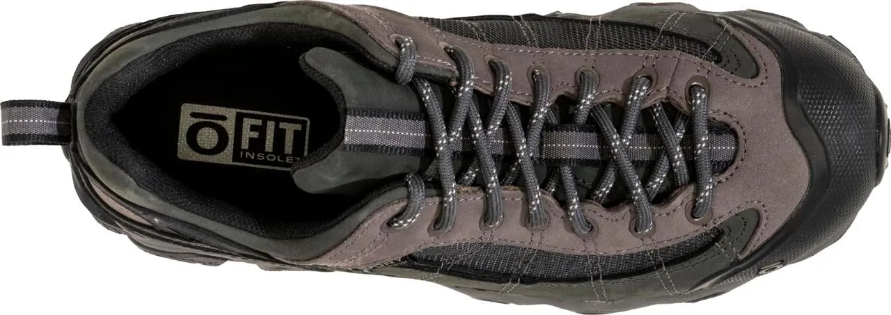 Oboz Men's Firebrand II Low B-Dry, Gray, 11 Wide