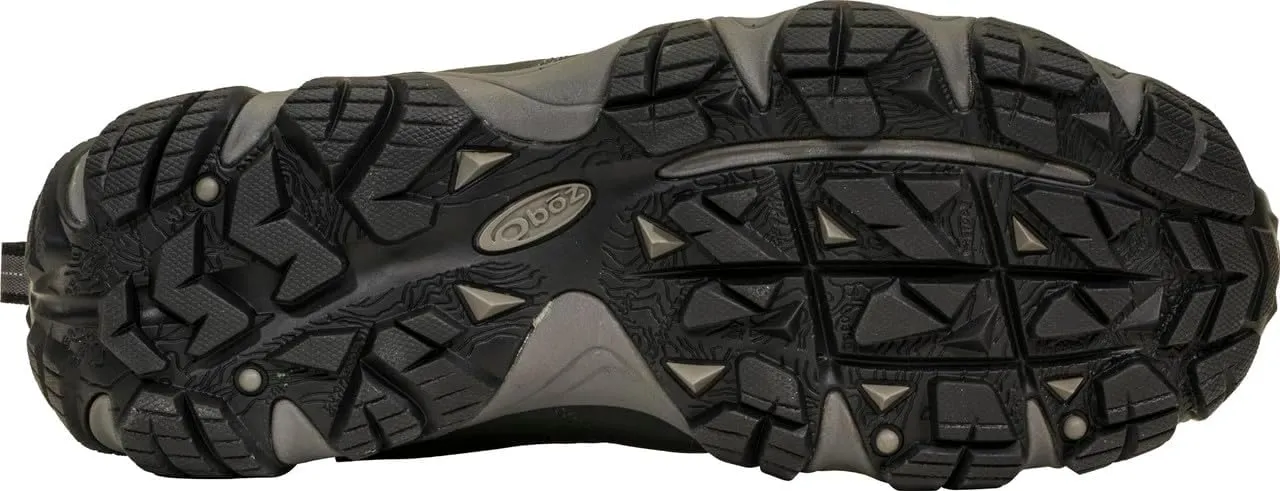 Oboz Men's Firebrand II Low B-Dry, Gray, 11 Wide