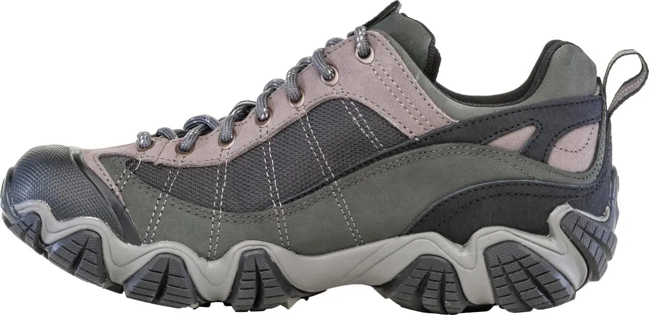 Oboz Men's Firebrand II Low B-Dry, Gray, 11 Wide