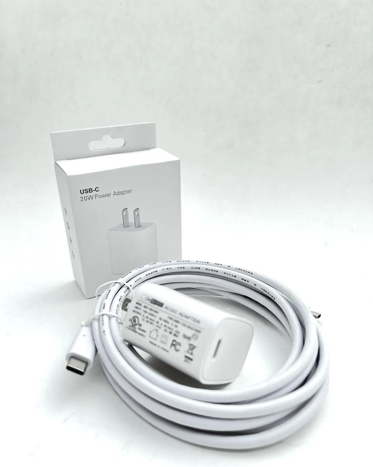 OMNIHIL Wall Charger 10FT-USB-C-to-C Cable Compatible with ThruNite TC15 V3 2403 Lumen Flashlight