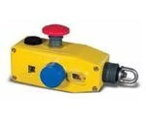 OMRON ER5018-021N 2 NC 1 NO, Cable Pull Switch, DIE CAST Aluminum Alloy, IP67, NEMA 6, Rope Pull Emergency Stop