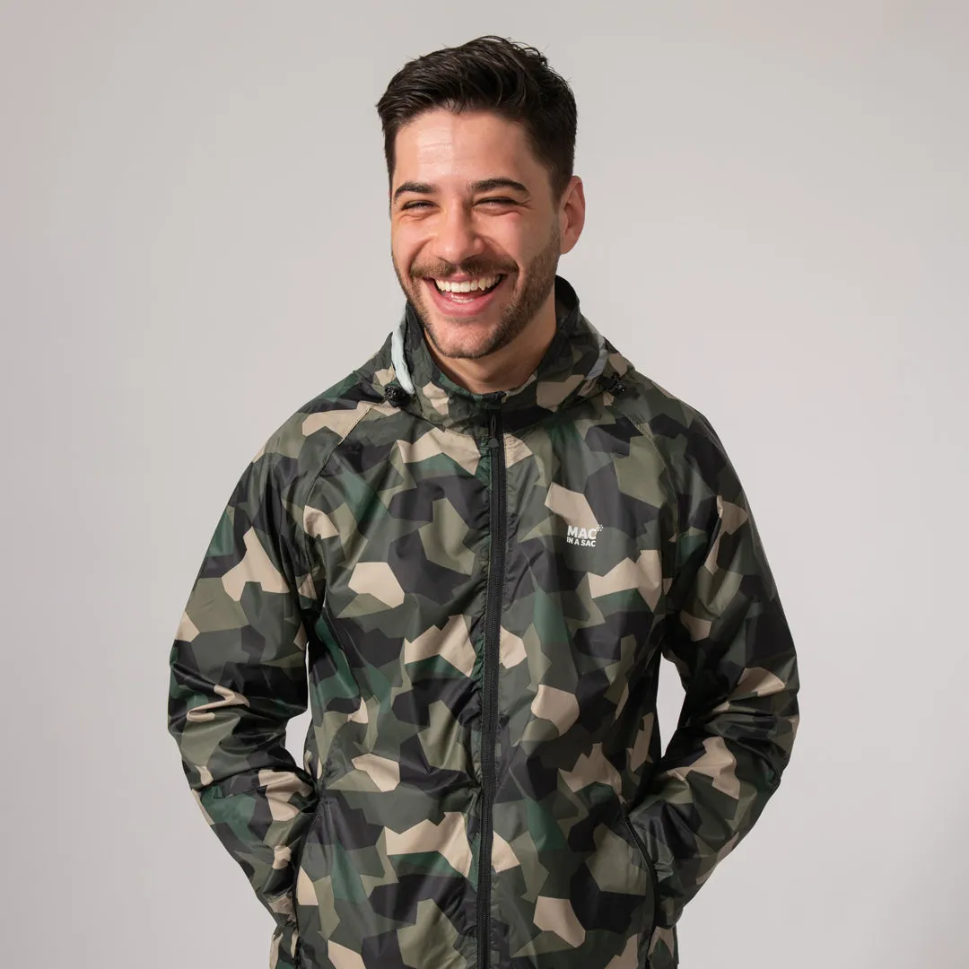 Origin 2 Packable Jacket - Green Camo