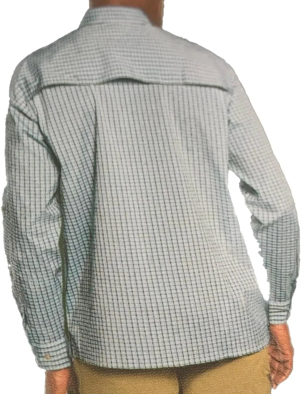 Orvis Men's UPF 30  Quick Dry Long Sleeve Button Up Tech Shirt with Roll Tab Sleeves