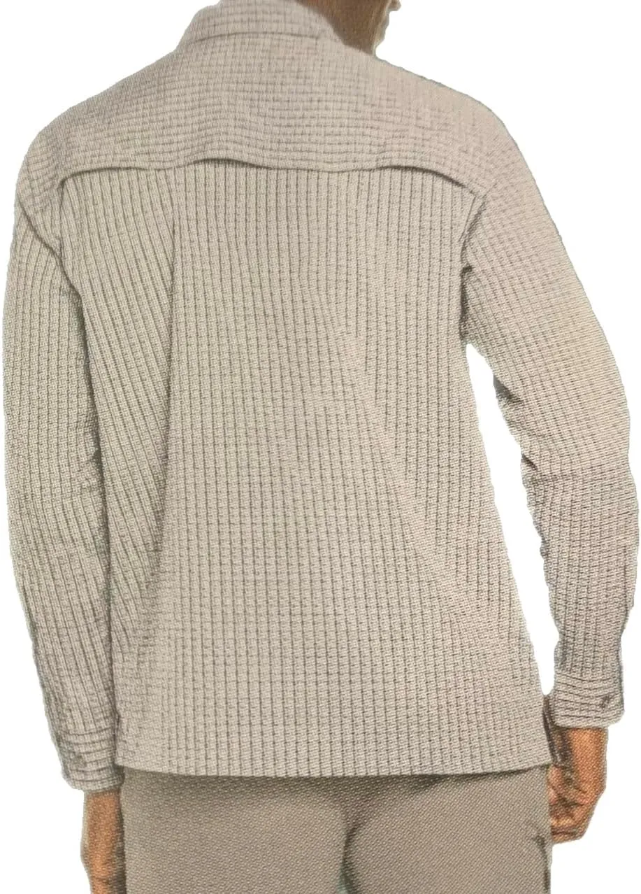 Orvis Men's UPF 30  Quick Dry Long Sleeve Button Up Tech Shirt with Roll Tab Sleeves