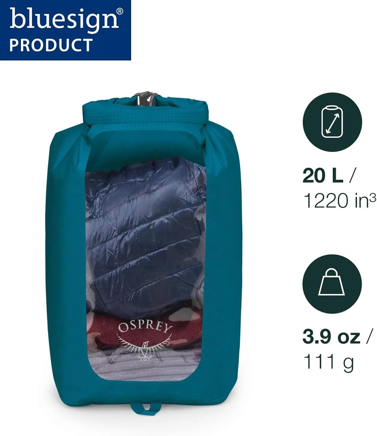 Osprey Waterproof Dry Sack with Window