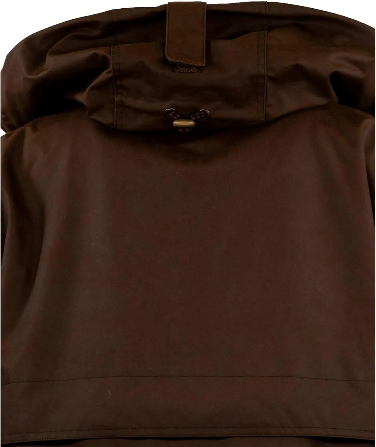 Outback Trading Company Waterproof Breathable Adjustable Outdoor Camping Traveling Packable Oilskin Hooded Lined Parka Jacket