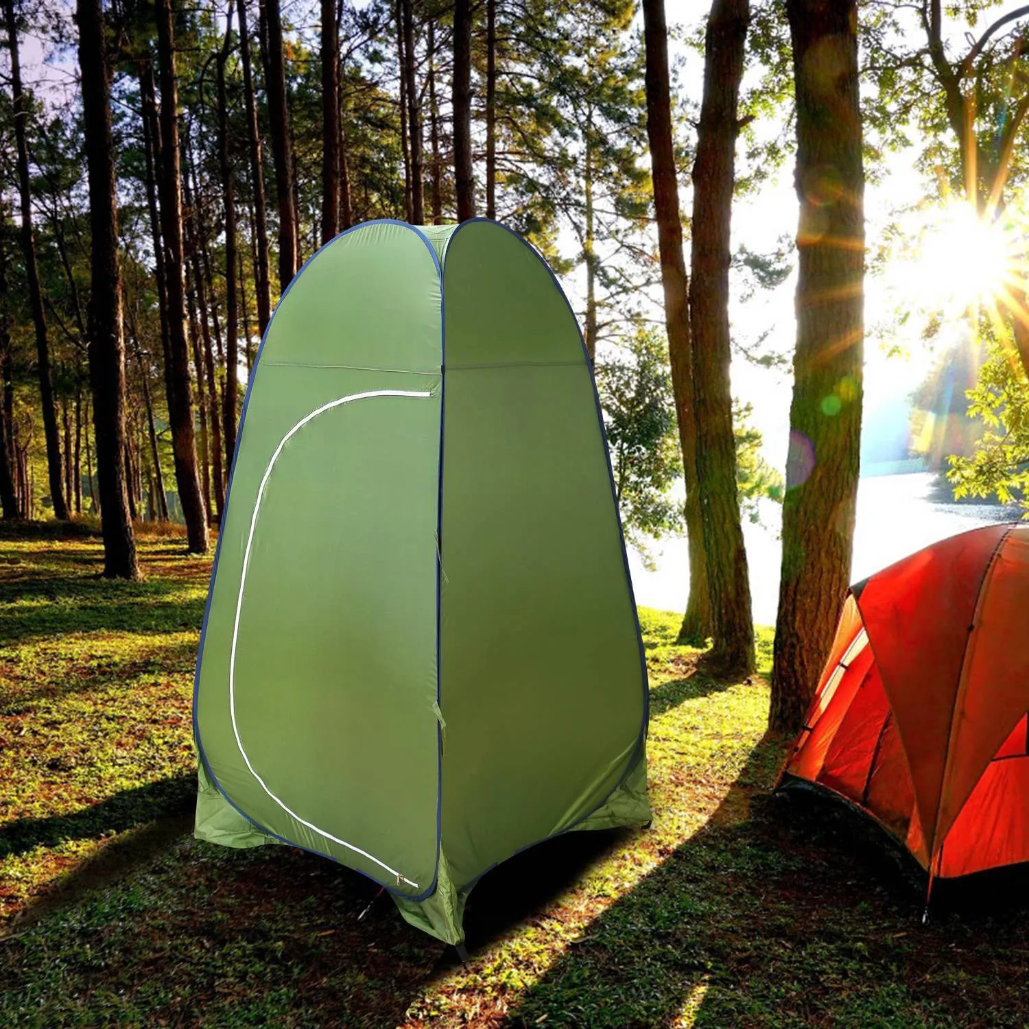Outdoor Pop Up Toilet Tent
