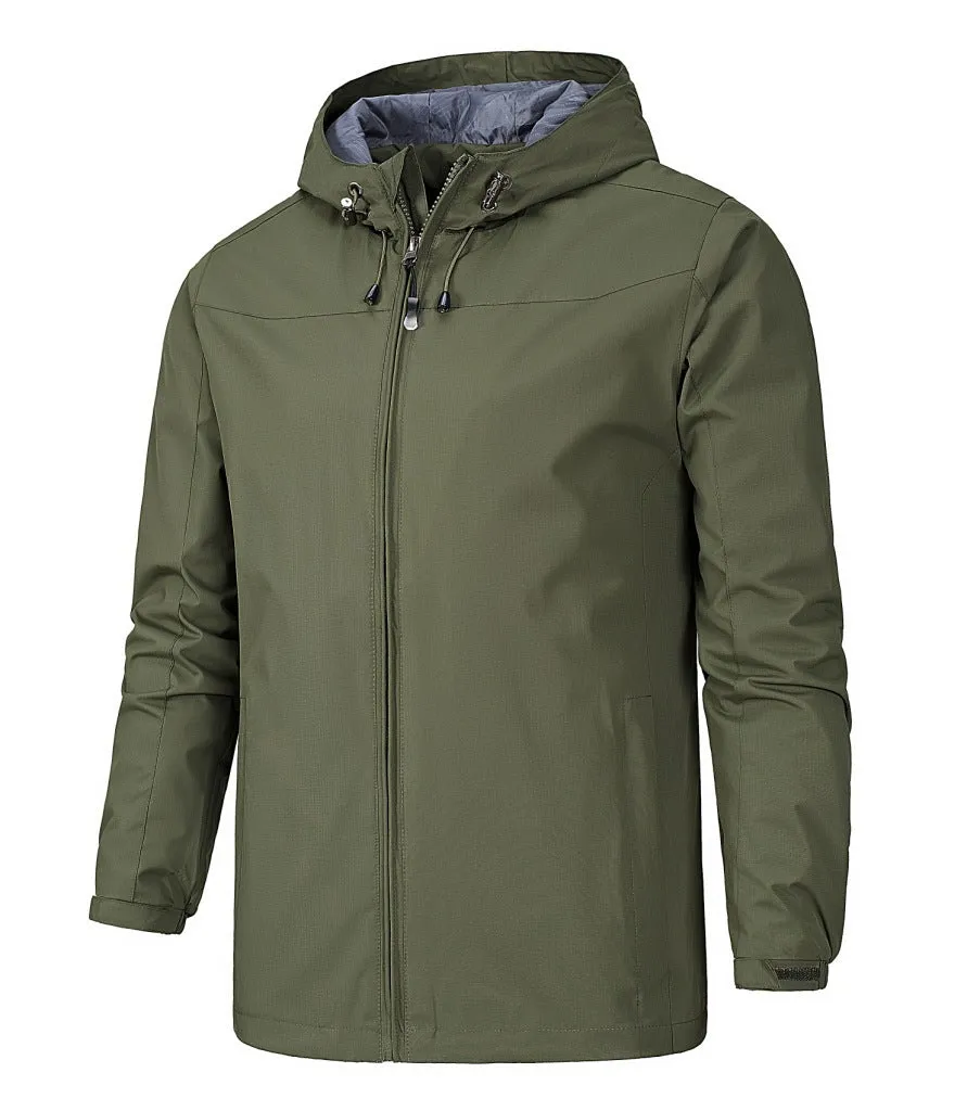 Outdoor Windproof And Waterproof All Season Mountaineering windproof Jacket Jacket For Men