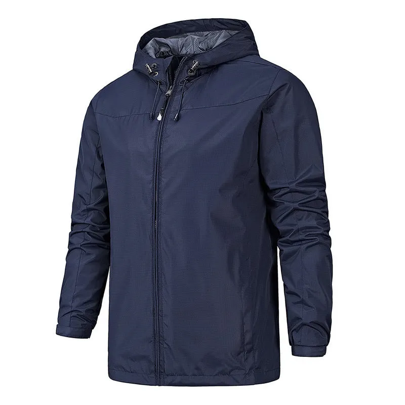 Outdoor Windproof And Waterproof All Season Mountaineering windproof Jacket Jacket For Men