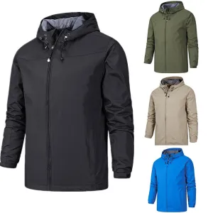 Outdoor Windproof And Waterproof All Season Mountaineering windproof Jacket Jacket For Men