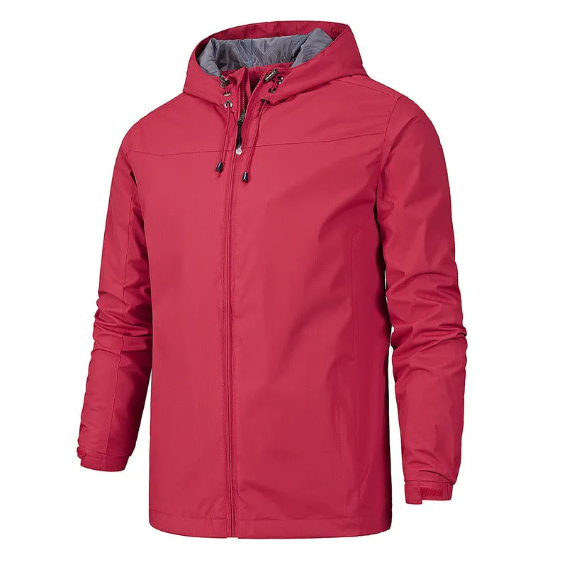 Outdoor Windproof And Waterproof All Season Mountaineering windproof Jacket Jacket For Men