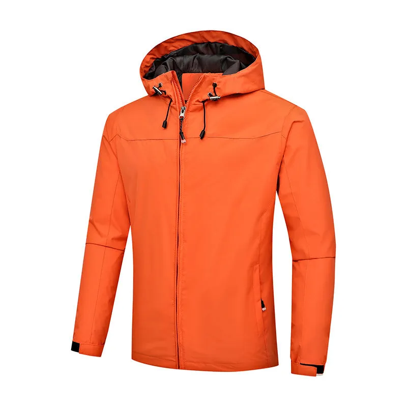 Outdoor Windproof And Waterproof All Season Mountaineering windproof Jacket Jacket For Men