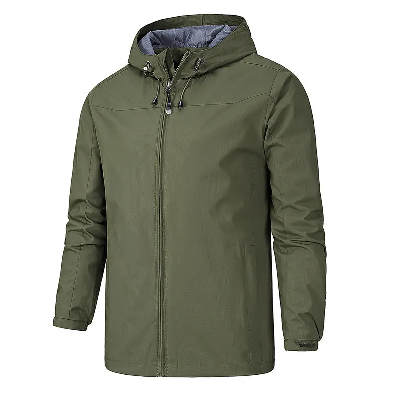 Outdoor Windproof And Waterproof All Season Mountaineering windproof Jacket Jacket For Men