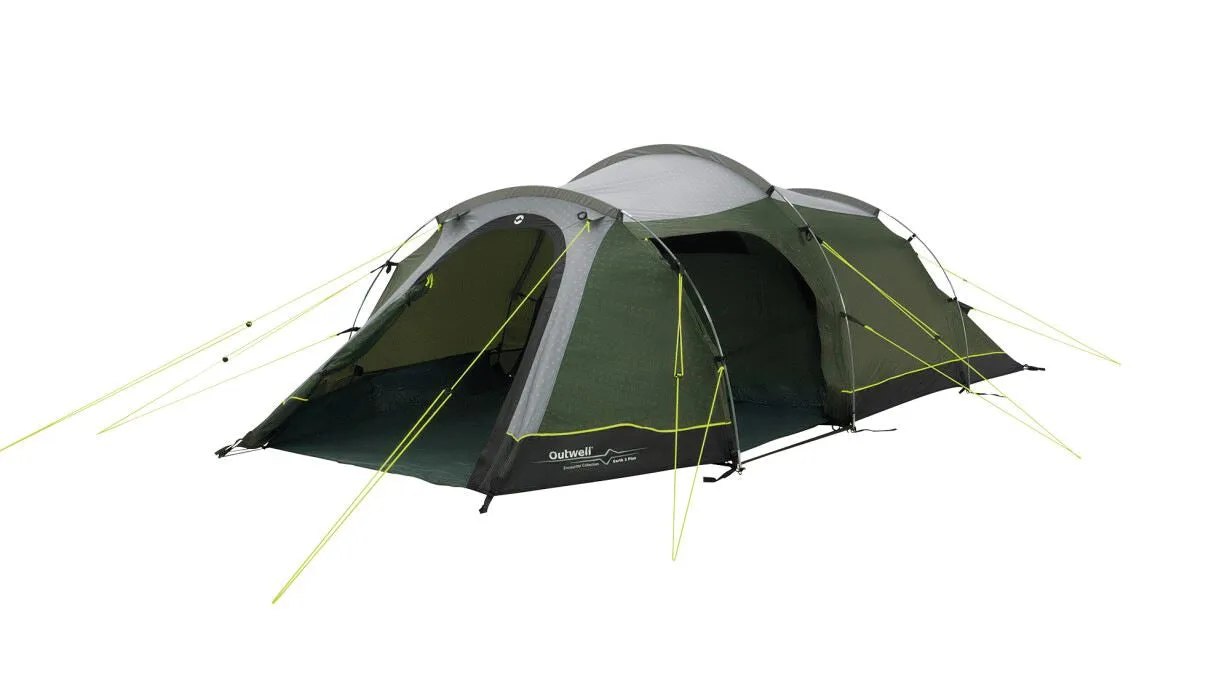 Outwell Earth 3, 3 Person Tent - Green (OUT0088)