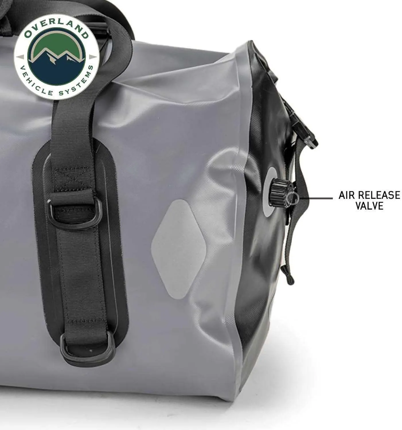 Overland Vehicle Systems Portable Dry Storage Bags (58 Quart Capacity) - Premium 1000D Construction - IPX6 Rated Waterproof Dry Bag - Heavy Duty Buckles with Robust Nylon Straps