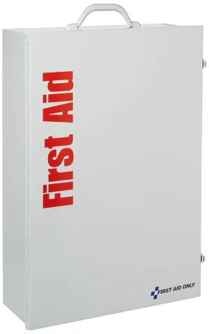 Pac-Kit by First Aid Only 4 Shelf Industrial First Aid Station with Pocket Liner