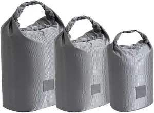 Pack Of 3 Ultralights Dry Bags For Camping Hiking And Motorcycle Adventures Portable Stuff Sacks Set