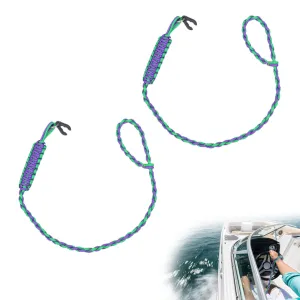 Paracord Engine Kill Switch Lanyard Outboard Boat Motor Kill Switch Lanyard Boat Safety Kill Stop Switch Connector Lanyard Cord Replacement for Yamaha Outboard Mercruiser Marine Tohatsu Honda
