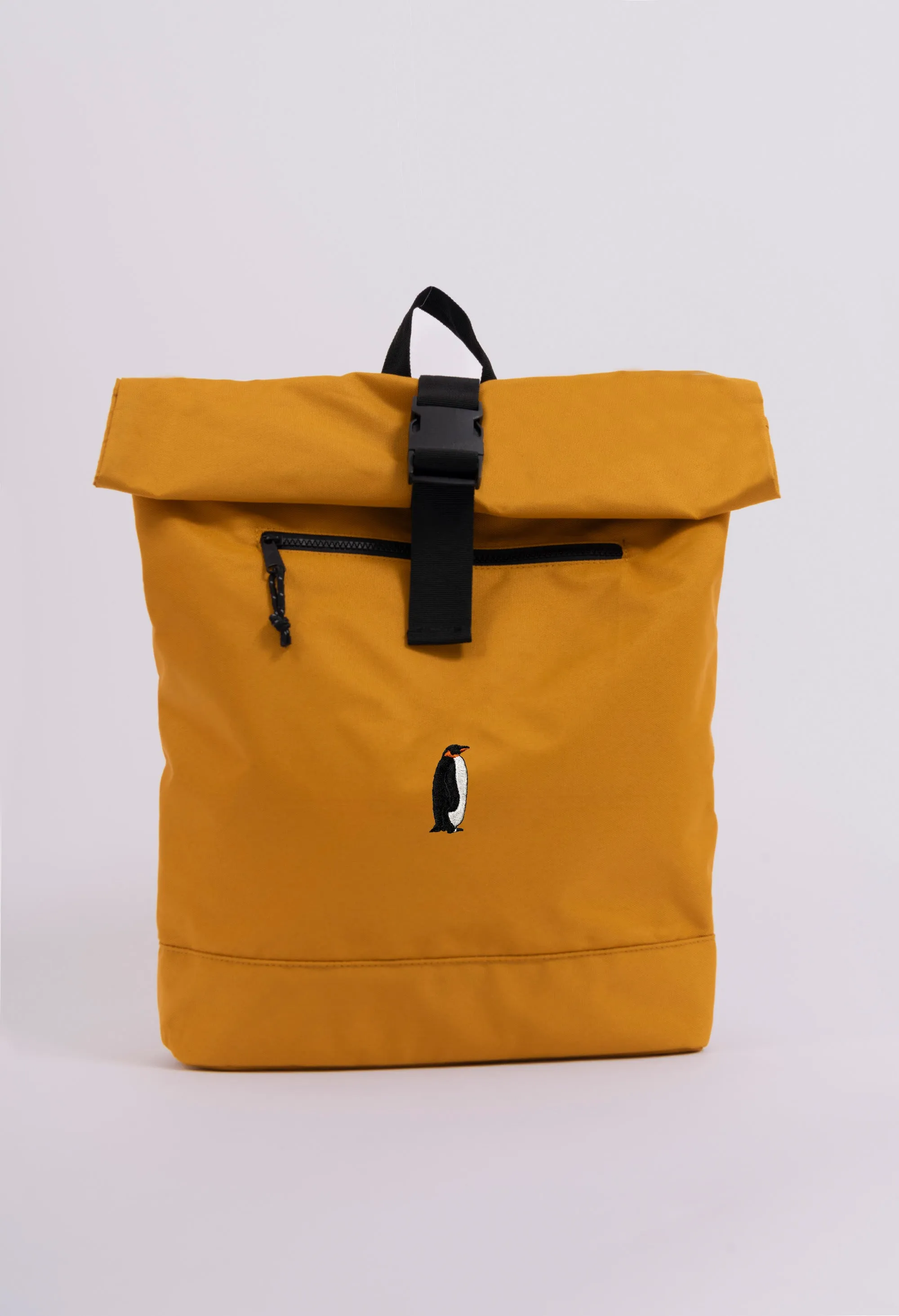 penguin recycled roll-top backpack