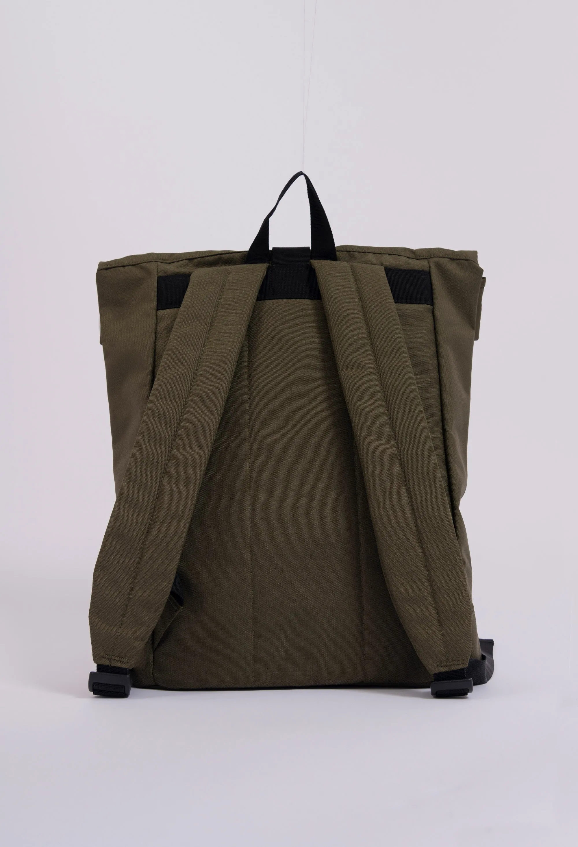 penguin recycled roll-top backpack