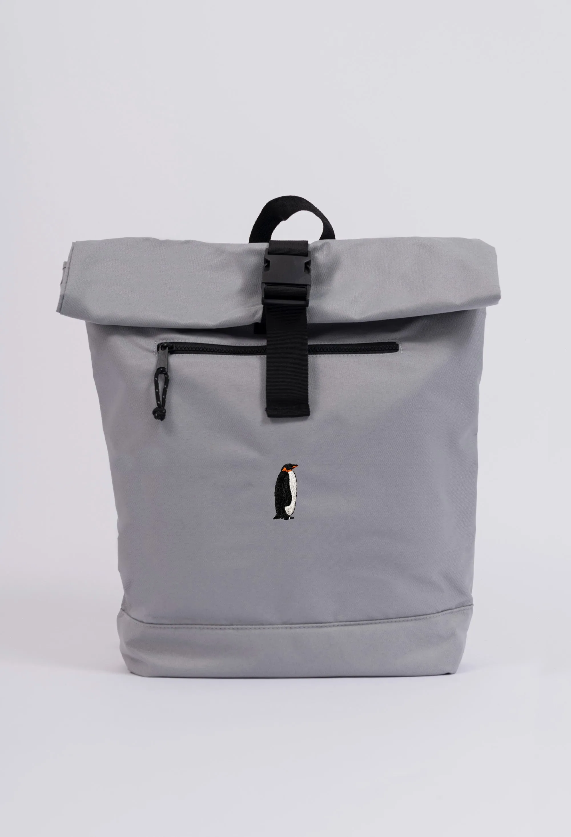 penguin recycled roll-top backpack